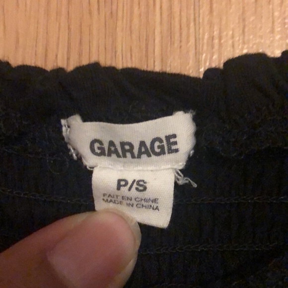Crop top from Garage (black) - Picture 2 of 2